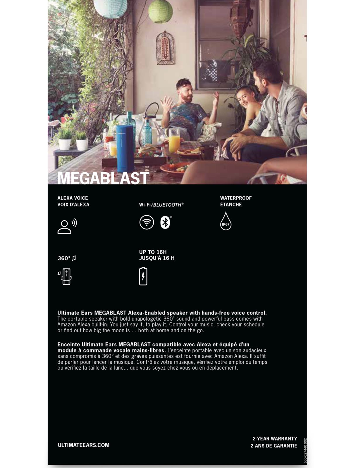 ultimate ears megablast app