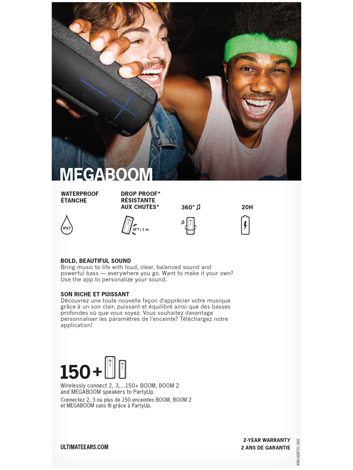 ue boom warranty