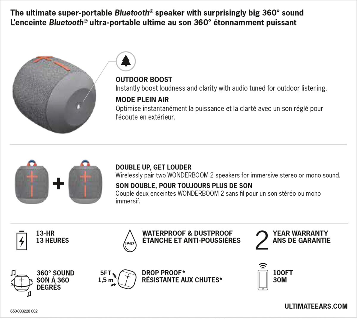 wonderboom stereo pairing